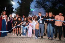 El municipio inauguró la renovada plaza Julio Ruiz de Atuel Norte: un nuevo espacio para el encuentro de los vecinos