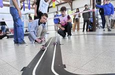 El municipio acompañó una nueva competencia de la liga nacional de robótica en el CIU