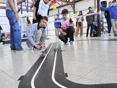 El municipio acompañó una nueva competencia de la liga nacional de robótica en el CIU