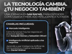 Se viene un evento sobre Inteligencia Artificial referida a la “Innovación y Tecnología” y como usarla para mejorar tu negocio