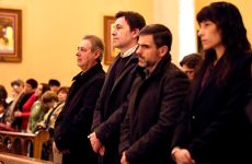 El intendente Omar Félix acompañó las celebraciones por el día de San Rafael Arcángel en la Catedral