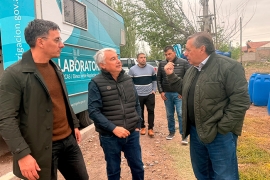 "Gestionar en la emergencia": el objetivo que se fijaron Marinelli, Calvente y el nuevo presidente de Aysam en Corralitos