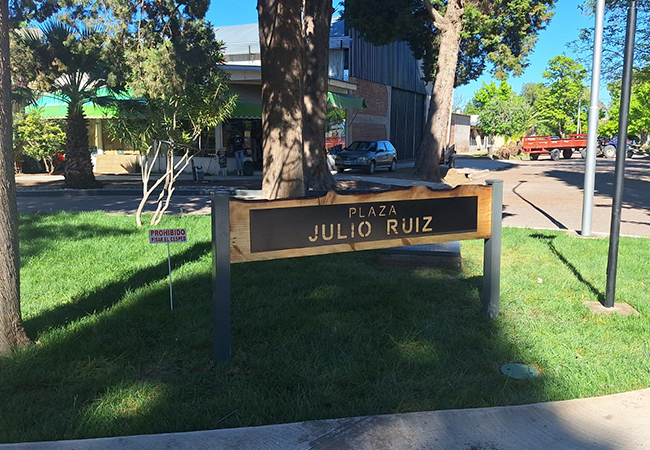 Atuel Norte estrena su nueva plaza Julio Ruiz: se inaugura este jueves a las 20