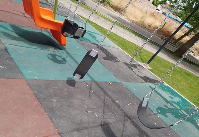 Preocupación por el creciente vandalismo en espacios públicos de San Rafael: es fundamental la colaboración de los vecinos